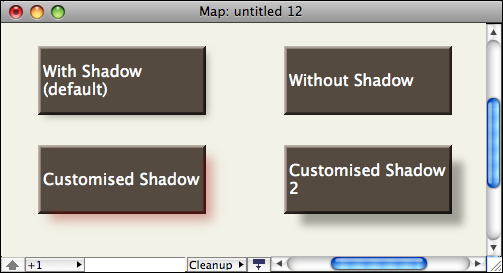 Icon drop-shadows