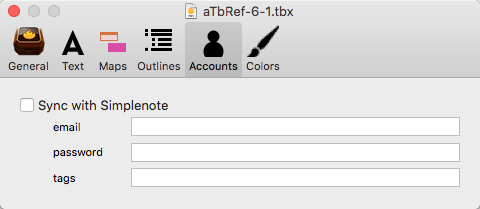 Sync with Simplenote